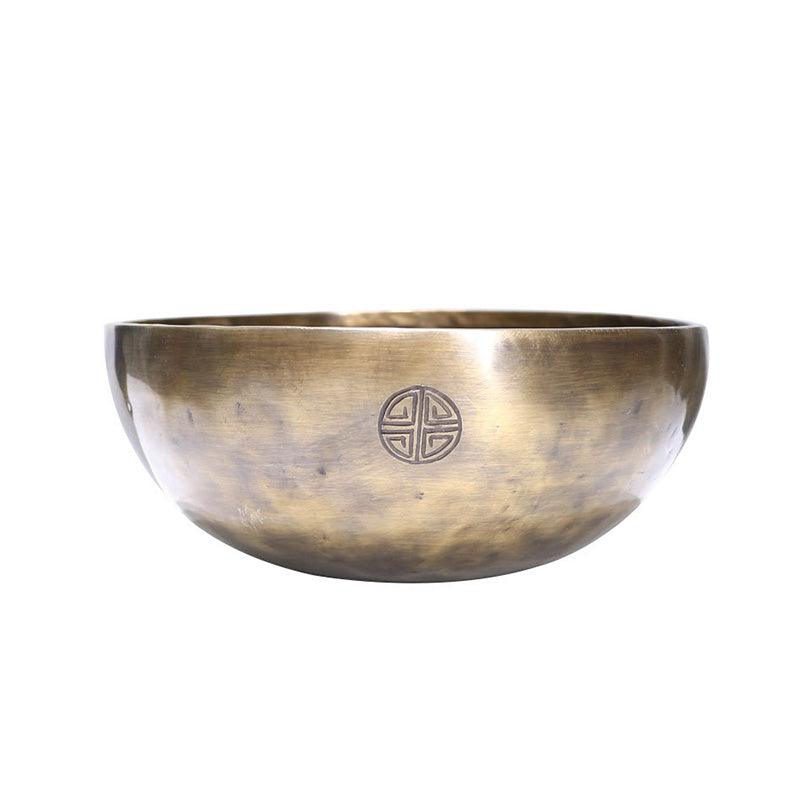 24~34cm Full Moon Singing Bowl Handmade Tibetan Singing Bowl Meditation Sound Bowl Chakra Healing - HLURU.SHOP