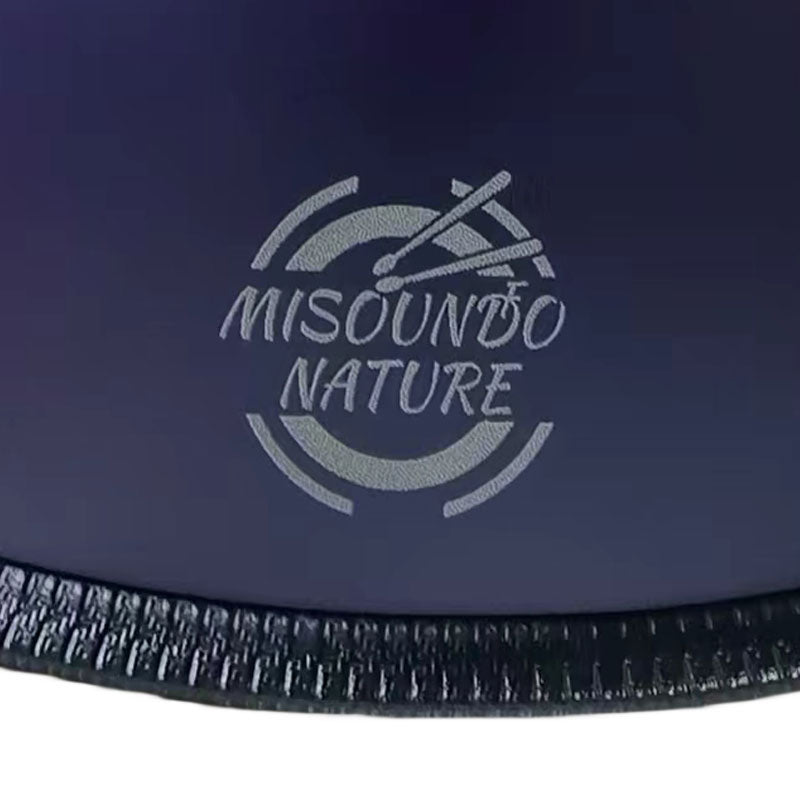 MiSoundofNature Starburst A1 DC Handpan Drums 22 pulgadas 10 notas D menor escala kurda hangdrum con set de regalo