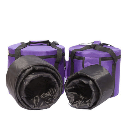 MiSoundofNature Frosted Crystal Singing Bowls Carry Bag Case, Anti-collision protection Bag