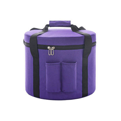 MiSoundofNature Frosted Crystal Singing Bowls Carry Bag Case, Anti-collision protection Bag