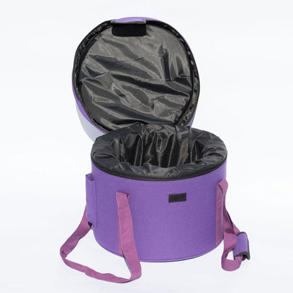 MiSoundofNature Frosted Crystal Singing Bowls Carry Bag Case, Anti-collision protection Bag