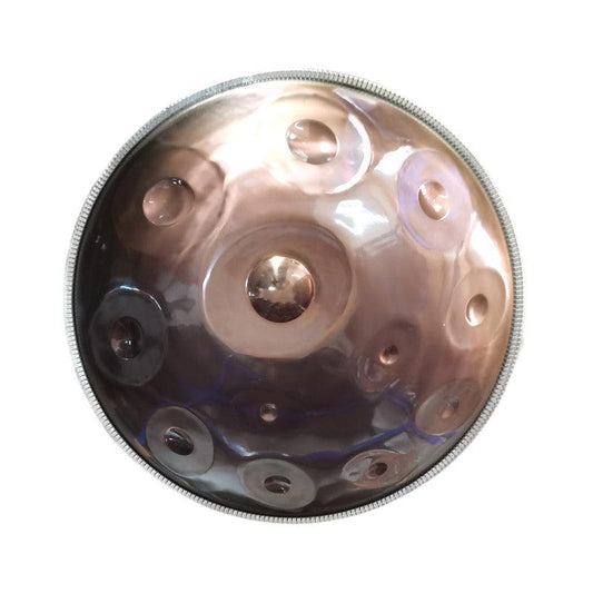 Mountain Rain Customized D3 Minor Master Version / Standard Version High-end Stainless Steel Handpan Drum, Available in 432 Hz and 440 Hz, 22 Inch 9/10/12/13/14/15/16 Notes Professional Performances - HLURU.SHOP