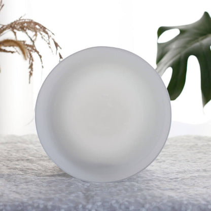 MiSoundofNature Mother Of Pearl White Color Crystal Singing Bowls 7 Chakra Sound Healing Bowls