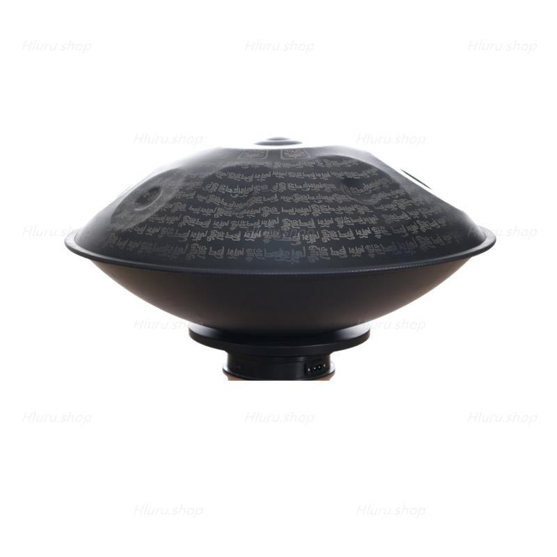 Customized MiSoundofNature Sanskrit E La Sirena Scale 22 Inch 9/10/12 Notes Stainless Steel / Nitride Steel Handpan Drum, Available in 432 Hz & 440 Hz - HLURU.SHOP