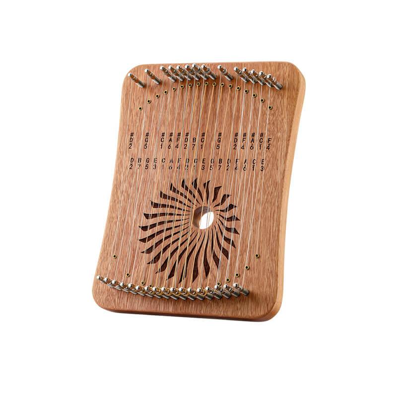 Fingerstyle 17/31 Strings Adjustable Mode (Default C Tone) Lyre Harp For Kids & Adults - HLURU.SHOP