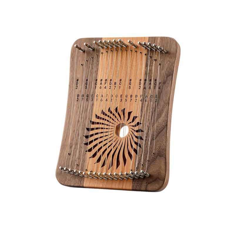 Fingerstyle 17/31 Strings Adjustable Mode (Default C Tone) Lyre Harp For Kids & Adults - HLURU.SHOP