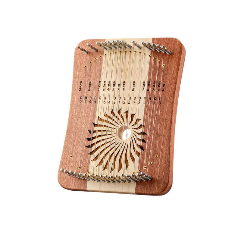 Fingerstyle 17/31 Strings Adjustable Mode (Default C Tone) Lyre Harp For Kids & Adults - HLURU.SHOP