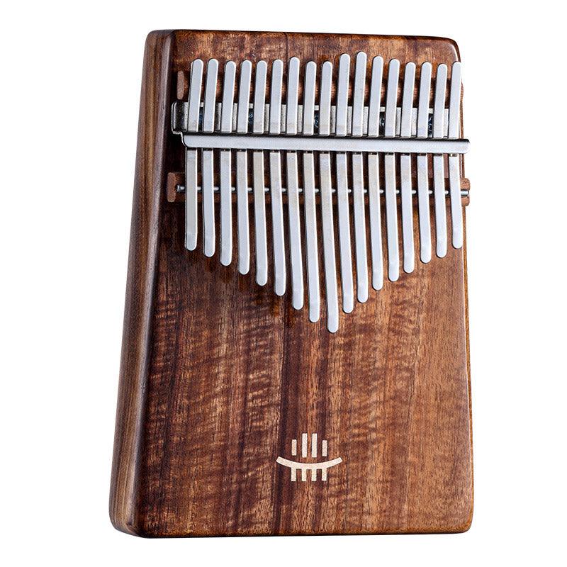 HLURU 17 Key Hollow Kalimba Thumb Piano, Box Resonace Acacia Wood Kalimba Instrument Trepanning C Tone With a Hole at The Bottom - HLURU.SHOP