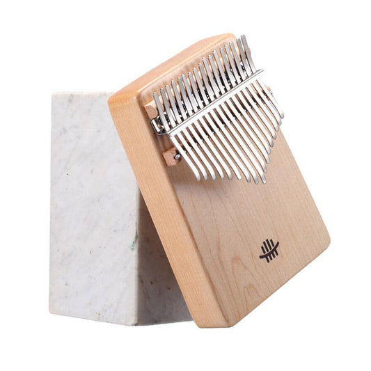 HLURU 17 Key Hollow Kalimba Thumb Piano, Box Resonace Kalimba Instrument Maple Guibourtia Single Board Trepanning C Tone - HLURU.SHOP