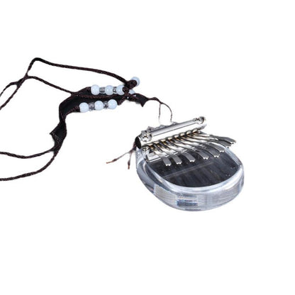 HLURU Acrylic Mini 8 Key Flat Board Kalimba Thumb Piano For Children, Single Board C Tone Kalimba Instrument - HLURU.SHOP