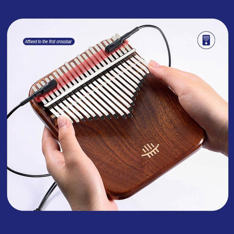 Hluru Dual Magnetic Universal Sound High Reproduction Pickups For Handpan Drums, Steel Tongue Drums Kalimba Thumb Piano And Lyre Harp - HLURU.SHOP