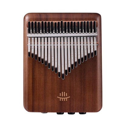 HLURU EQ 17/21 Key Flat Board Kalimba Thumb Piano, American Black Walnut / African Walnut Single Board C Tone Kalimba Instrument - HLURU.SHOP