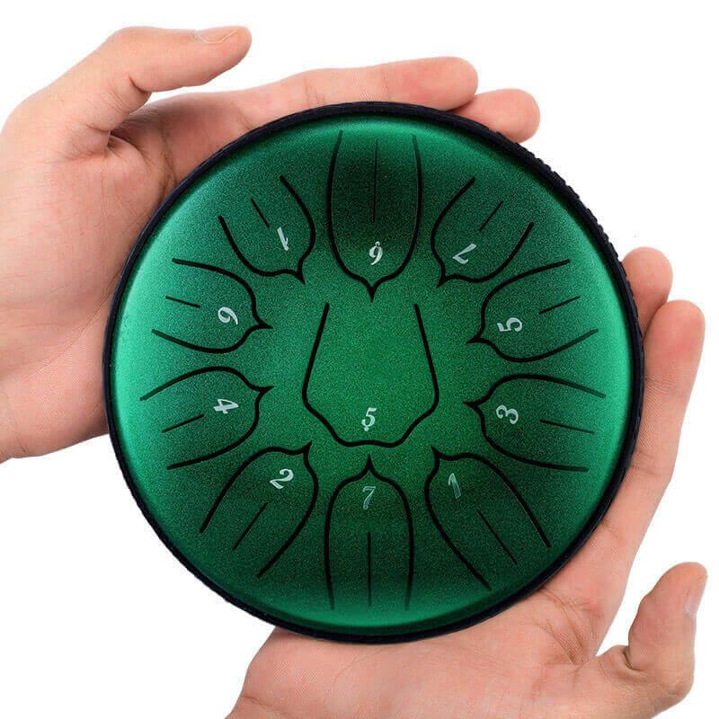 Mini Tongue Drum 6 In 11 Notes Tongue Drum Best Tongue Drum For Beginners MiSoundofNature