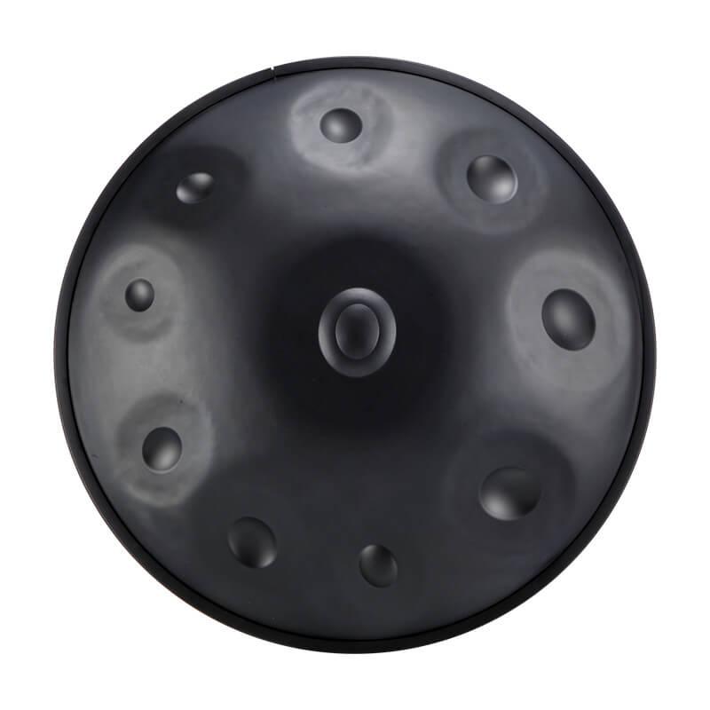 HLURU Level B Upgrade Space Grey Kurd Scale D Minor 22 Inch 9/10 Notes 1.2mm Nitride Steel Handpan Drum, Available in 440 Hz, High-end Percussion Instrument - HLURU.SHOP