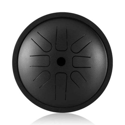 HLURU Mini 6 Inch 8 Note Butterfly Titanium Steel Tongue Drum C5/D5 Key Gift Percussion Instrument With Drumsticks - HLURU.SHOP