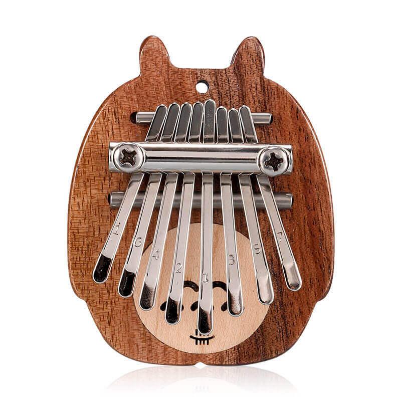 HLURU Mini 8 Key Thumb Piano Kalimba, Walnut & Maple Totoro Portable Finger Piano For Kids & Adult Beginners - HLURU.SHOP