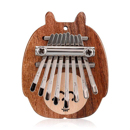 HLURU Mini 8 Key Thumb Piano Kalimba, Walnut & Maple Totoro Portable Finger Piano For Kids & Adult Beginners - HLURU.SHOP