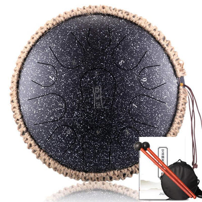 HLURU Professional Performance Titanium Steel Tongue Drum 13 Inches 11 Notes C Key - HLURU.SHOP