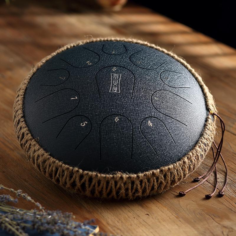 HLURU Professional Performance Titanium Steel Tongue Drum 13 Inches 11 Notes C Key - HLURU.SHOP