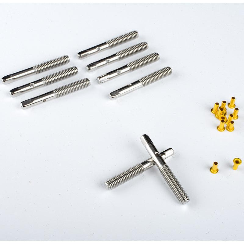 Lyre 10 PCS Tuning Pin Nails and 10 PCS Rivets Lyre Harp Instrument accessories - HLURU.SHOP