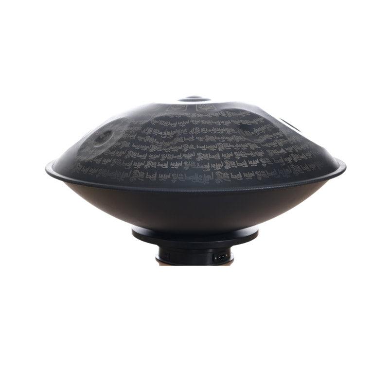 MiSoundofNature Customized Sanskrit C Major 22 Inch 9/10/12 Notes Stainless Steel / Nitride Steel Handpan Drum, Available in 432 Hz & 440 Hz - HLURU.SHOP