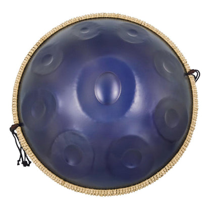 MiSoundofNature DC Handpan Drum Pure Purple 22 Inches 9 Notes D Minor Kurd Scale Hangdrum - HLURU.SHOP