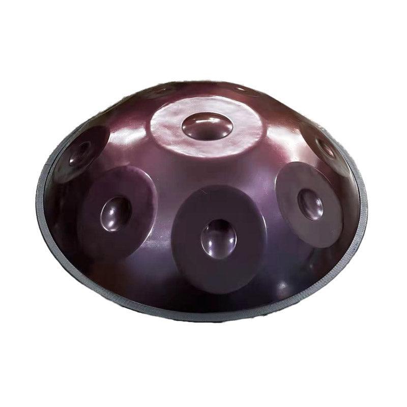 MiSoundofNature Handpan Drum 22 Inch 12 Notes Kurd / Celtic Scale, D Minor / C Major Nitride Steel Percussion Instrument, Available in 432 Hz and 440 Hz - HLURU.SHOP