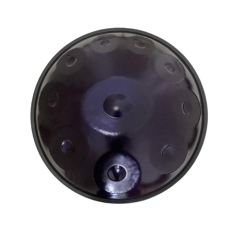 MiSoundofNature Handpan Drum D Minor Hijaz Scale 22 Inches 9/10/12 Notes High-end Nitride Steel Percussion Instrument, Available in 432 Hz and 440 Hz - HLURU.SHOP