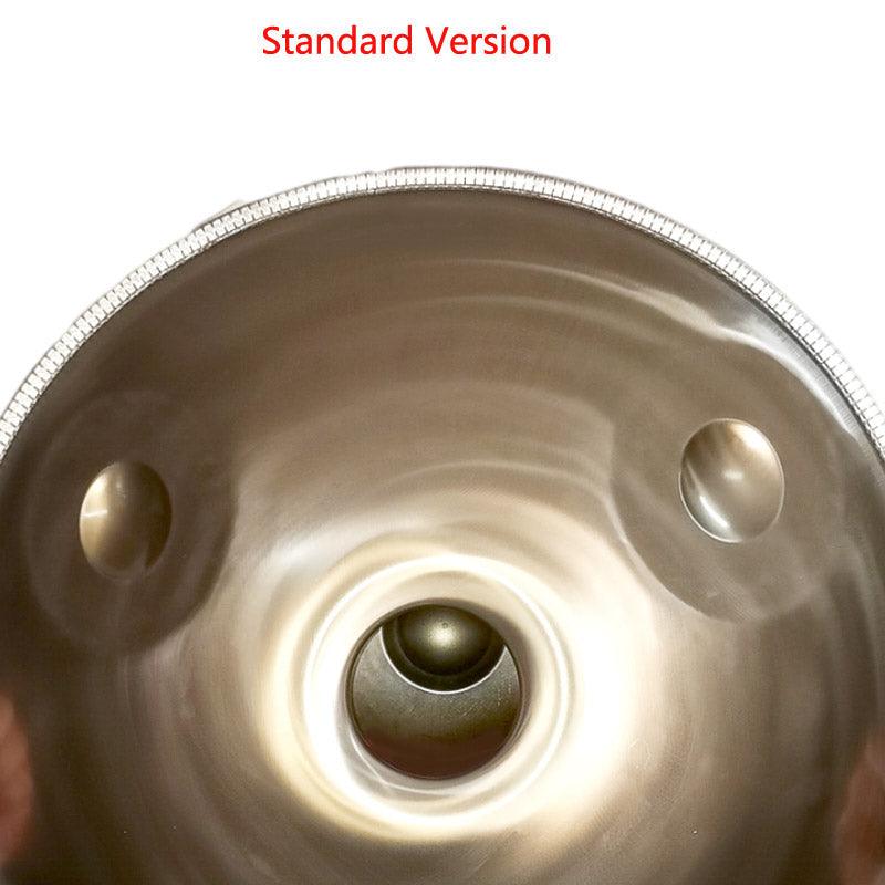 Mountain Rain Customized D3 Master Version / Standard Version High-end Stainless Steel Handpan Drum, Available in 432 Hz and 440 Hz, 22 Inch 9/10/11/12/13 Notes Professional Performances - HLURU.SHOP