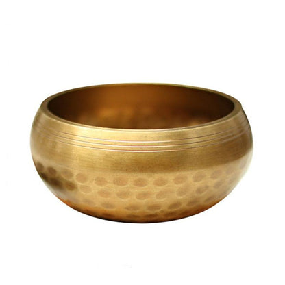 Raindrop Sound Bowl Tibetan Handmade Singing Bowl Yoga Meditation Brass Crafts Music Singing Bowl - HLURU.SHOP