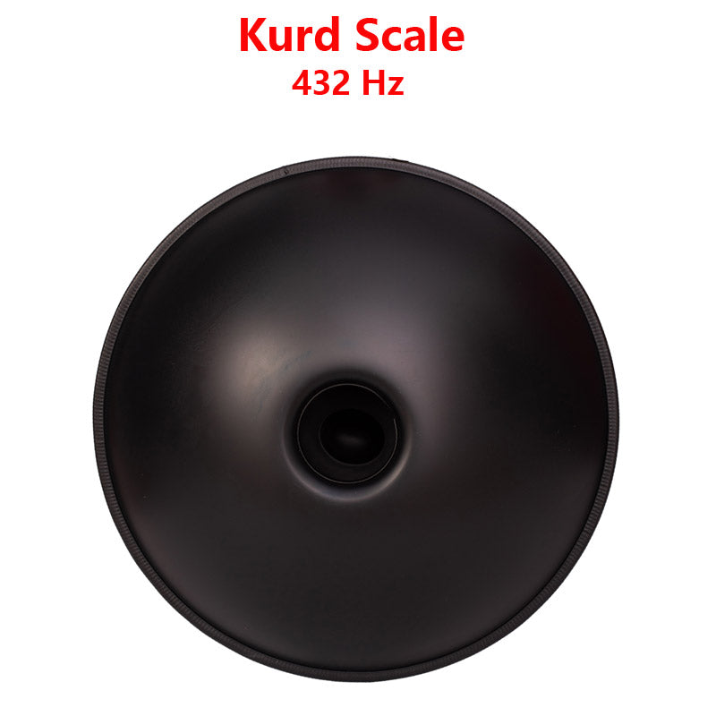 HLURU Nitride Steel Handpan Drum 22 In 9 10 Note Kurd D Minor 440 Hz –  LIGHTEME